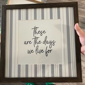 Wall decor from home goods